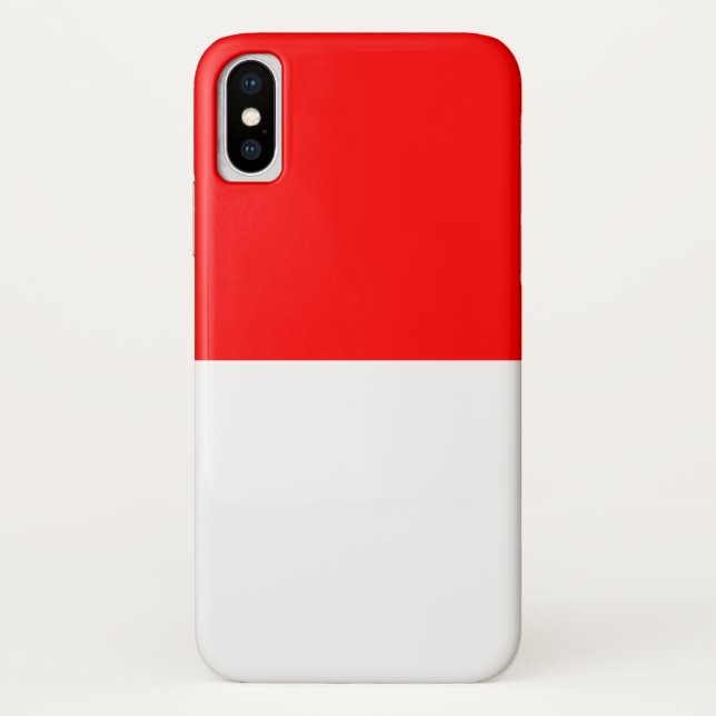 Coques Case-Mate iPhone Drapeau indonésien (Indonésie) (Dos)