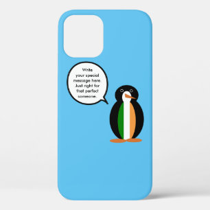 Case-Mate iPhone Case Drapeau Irlandais Ms. Penguin qui parle