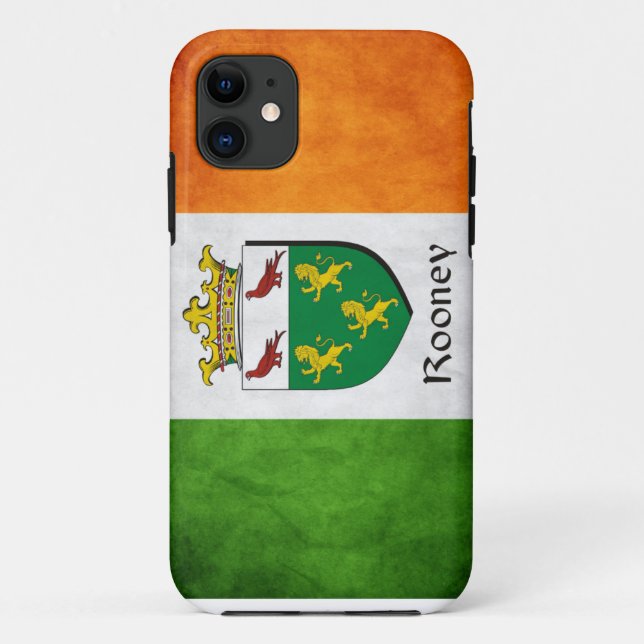 Coques Case-Mate iPhone Drapeau irlandais Rooney (Dos)