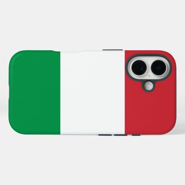 Coques Case-Mate iPhone Drapeau Italie (Verso (horizontal))
