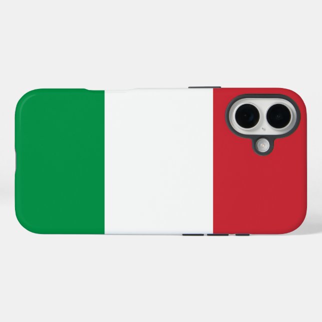 Coques Case-Mate iPhone Drapeau Italie (Verso (horizontal))