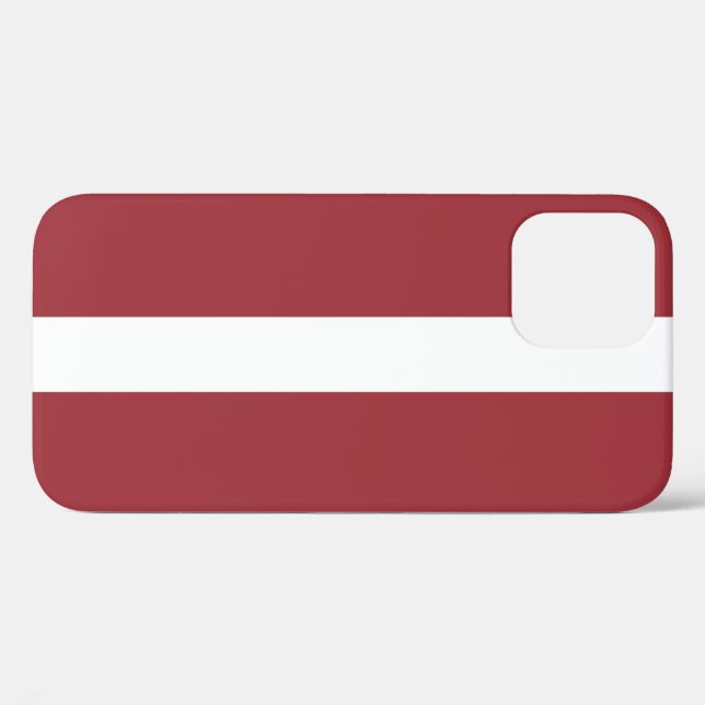 Coques Case-Mate iPhone Drapeau Lettonie (Verso (horizontal))