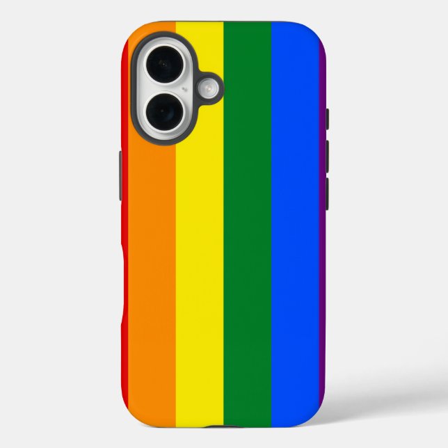 Coques Case-Mate iPhone Drapeau LGBT (Verso)