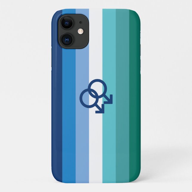 Coques Case-Mate iPhone Drapeau MLM Gay Male Pride (Dos)