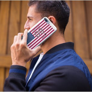 Case-Mate iPhone Case Drapeau national personnalisé de soccer USA Graphi