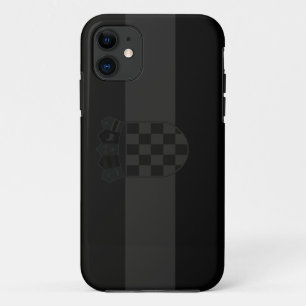Case-Mate iPhone Case Drapeau noir/furtif de la Croatie