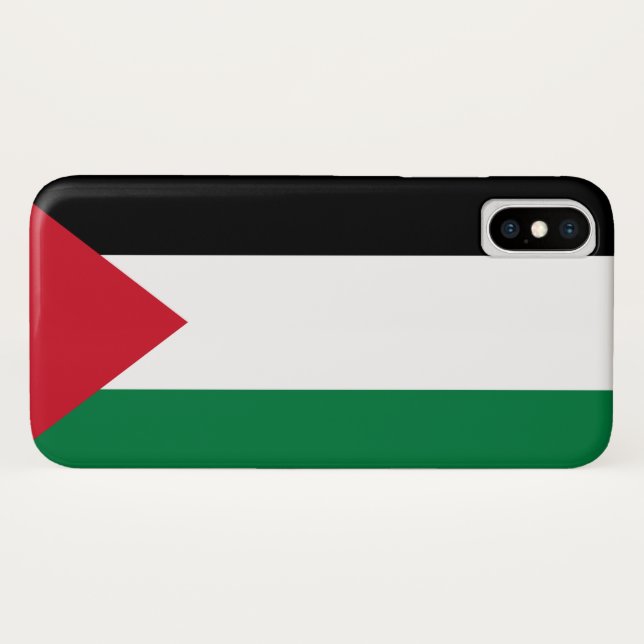 Coques Case-Mate iPhone Drapeau palestinien (Dos (Horizontal))