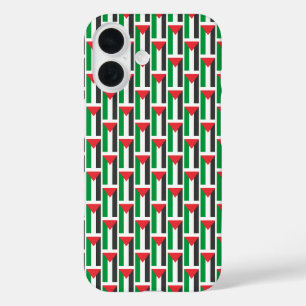 Coques iPhone 16 Drapeau palestinien Free Palestine personnalisé