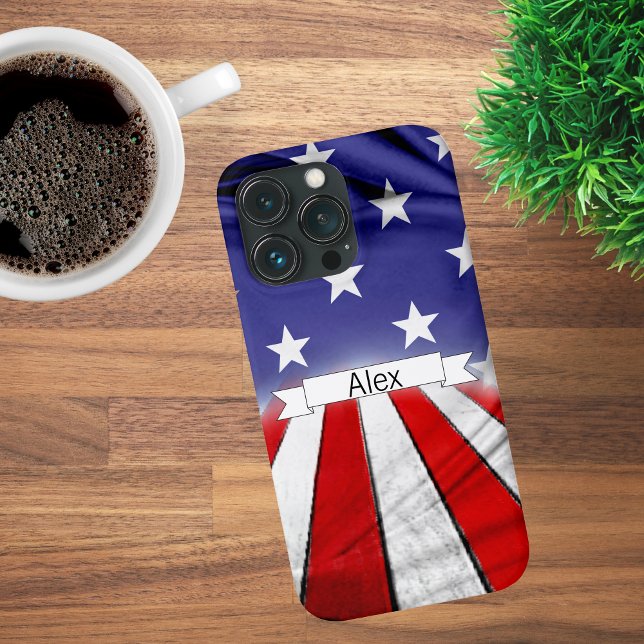 Coques Case-Mate iPhone Drapeau patriotique américain (Créateur téléchargé)