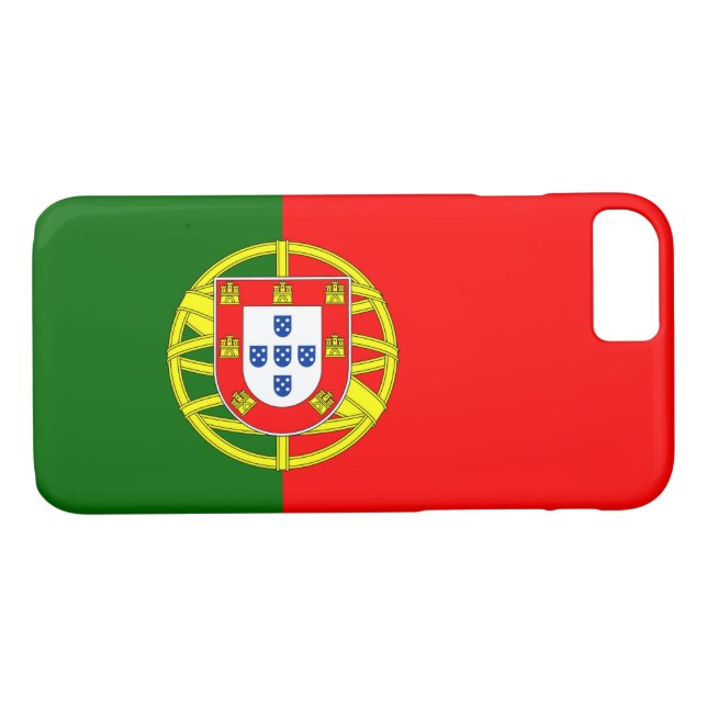 Coques Case-Mate iPhone Drapeau Portugal (Dos (Horizontal))