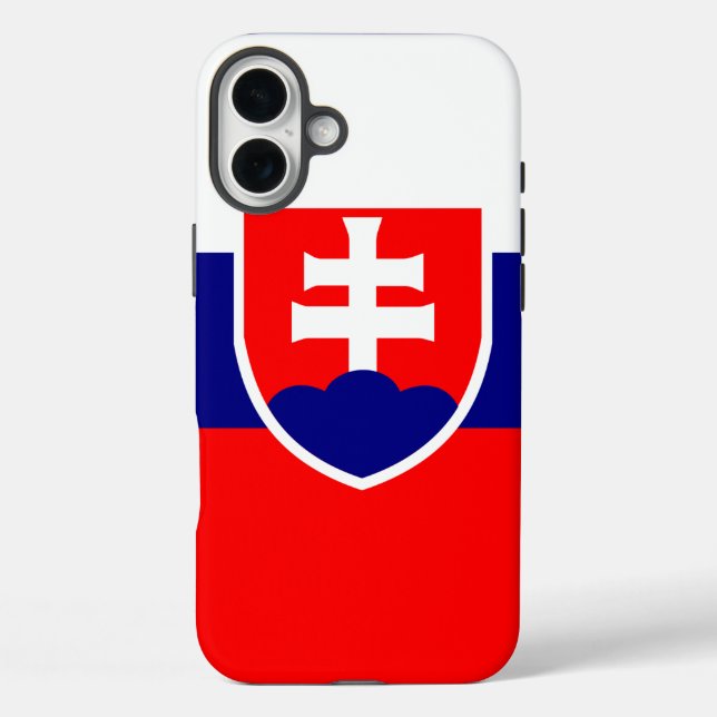 Coques Case-Mate iPhone Drapeau Slovaquie (Verso)