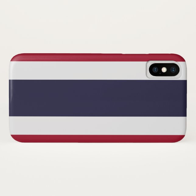 Coques Case-Mate iPhone Drapeau thaïlandais (Thaïlande) (Dos (Horizontal))