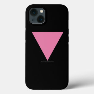 Case-Mate iPhone Case Drapeau triangle rose de SlipperyJoe's symbole ros