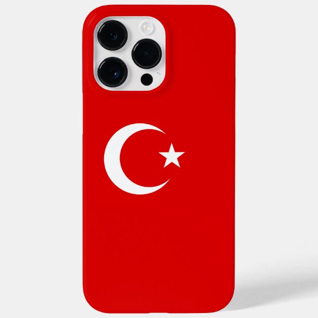 Coques Case-Mate iPhone Drapeau turc (Verso)