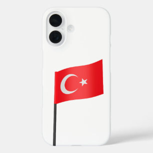 Coques iPhone 16 Drapeau turc