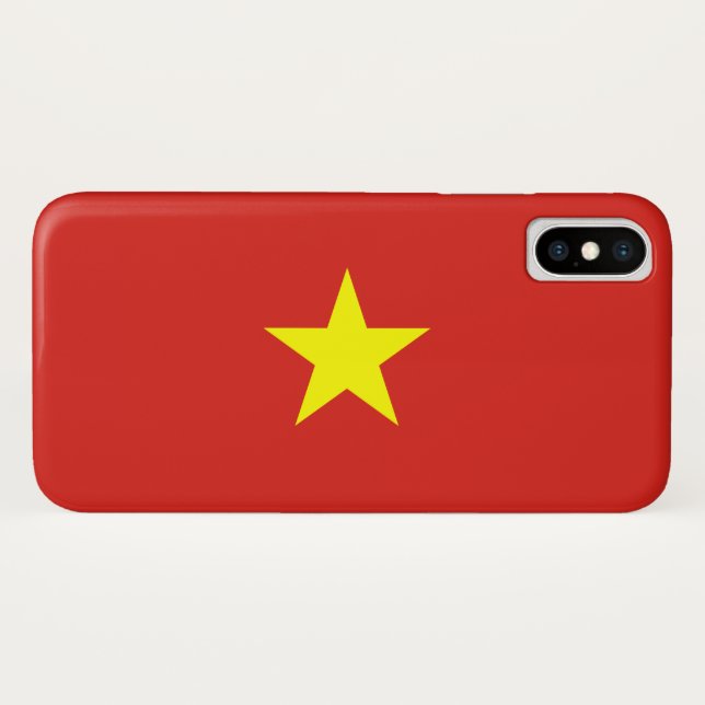 Coques Case-Mate iPhone Drapeau vietnamien (Vietnam) (Dos (Horizontal))