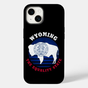 COQUE POUR iPhone 14 DRAPEAU WYOMOMING EQUALITY STATE