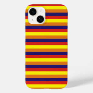 Coque Pour iPhone 14 drapeaux de l'arizona bandes USA états-unis amériq