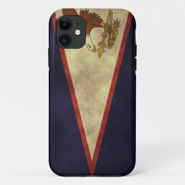 Coques Case-Mate iPhone Drapeaux - Samoa américaines (Dos)