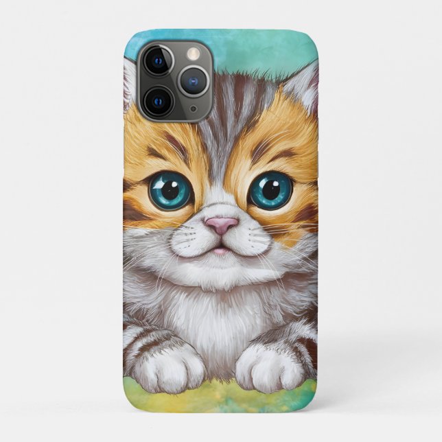 Coques Case-Mate iPhone Drawing Cat (Dos)