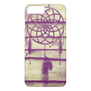 Coque iPhone 8 Plus/7 Plus Dream Catcher Purple Wood