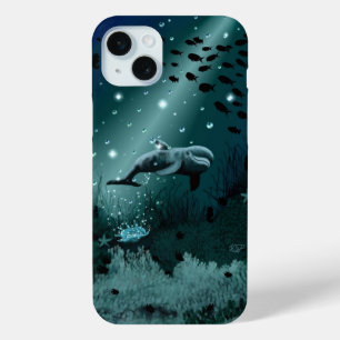 Coque iPhone 15 Mini Dream dauphin