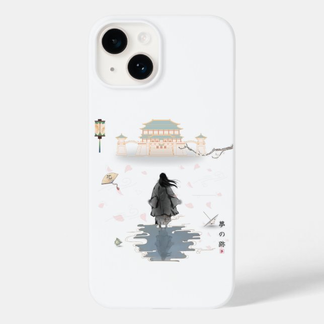 Coques Case-Mate iPhone Dream Wandered-Calm Oriental Art Phone Case  (Verso)