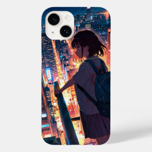 Coque Pour iPhone 14 Dreamy Night City