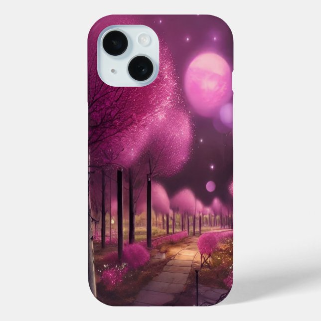 Coques Case-Mate iPhone Dreamy Rose Nightscape (Verso)