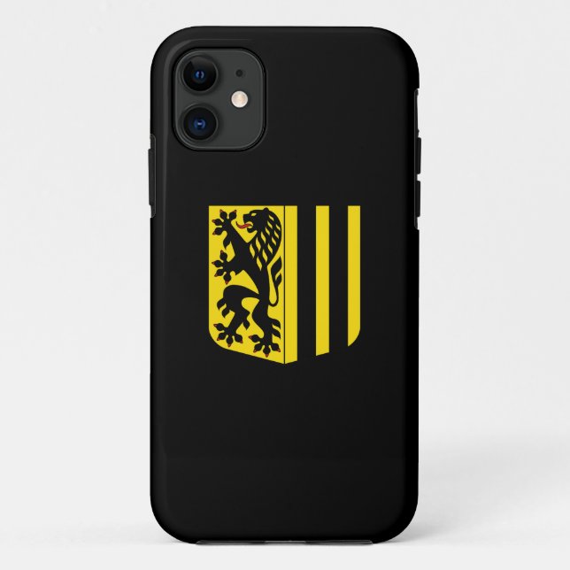 Coques Case-Mate iPhone Dresden emblem Germany flag symbol coat arms (Dos)