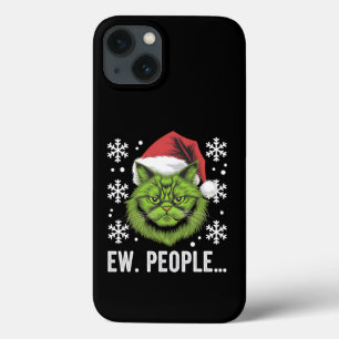 Case-Mate iPhone Case Drôle de chat de Noël Ew personnes amateurs de cha