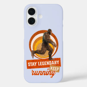 Coques iPhone 16 Drôle de motivation de course de Bigfoot