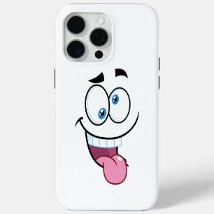Coque iPhone 15 Pro Max drôle de visage