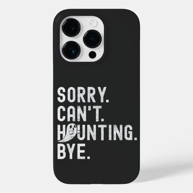 Coques Case-Mate iPhone Drôle Fantôme Hantage Rétro Halloween (Verso)