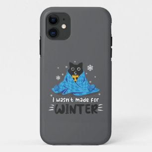 Case-Mate iPhone Case Drôle Je n'étais pas fait pour l'hiver Mignon Chat