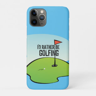 Case-Mate iPhone Case Drôle Je Préférerais Faire Du Golf Golf Golf Ve