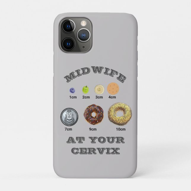 Coques Case-Mate iPhone Drôle Midwoman "At Your Cervix" mesure cm (Dos)