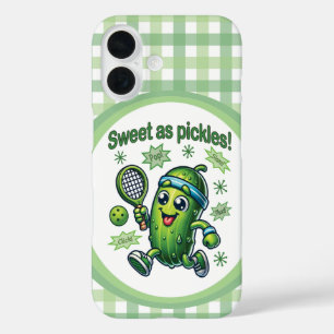 Coques iPhone 16 Drôle mignon sucré comme chatons Pickleball