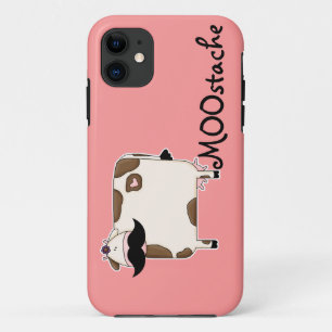 Etui iPhone Case-Mate drôle MOOstache moustache vache