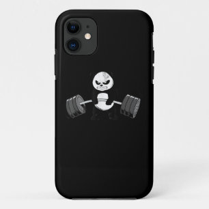 Case-Mate iPhone Case Drôle Panda Entraînement Kitten Gym Deadlift Puiss
