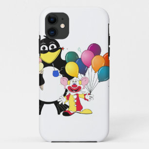 Coque Case-Mate Pour iPhone Drôle pingouin et dessin animé clown
