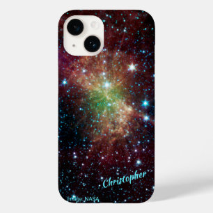 Coque Pour iPhone 14 Dumbbell nebula votre nom astronomie