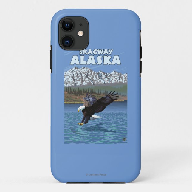 Coques Case-Mate iPhone Eagle chauve plongeant - Skagway, Alaska (Dos)