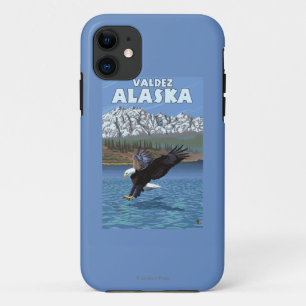 Etui iPhone Case-Mate Eagle chauve plongeant - Valdez, Alaska