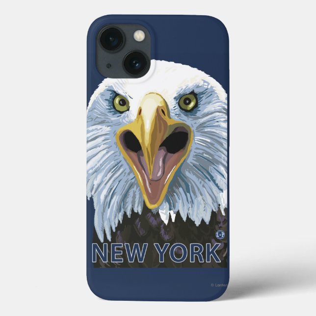 Coques Case-Mate iPhone Eagle de New York (Verso)