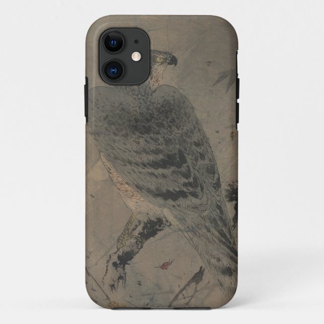 Coques Case-Mate iPhone Eagle sur une branche d'érable (Dos)