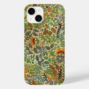 Coque Pour iPhone 14 'Early Autumn' - Téléphone floral illustré à la ma