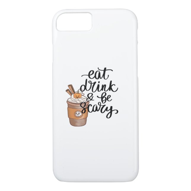 Coques Case-Mate iPhone Eat Drink And Be Scary Funny Trendy (Dos)