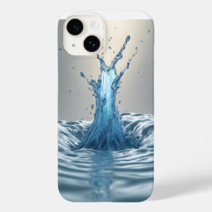 Coque Pour iPhone 14 Eau 3-D