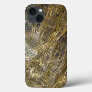 iPhone 13 Case Eau de fontaine dorée